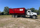truck with roll off dumpster on it 